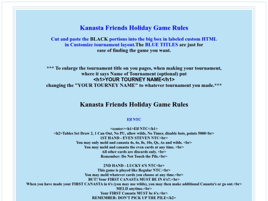 RULES/HolidayGames/hg screenshot