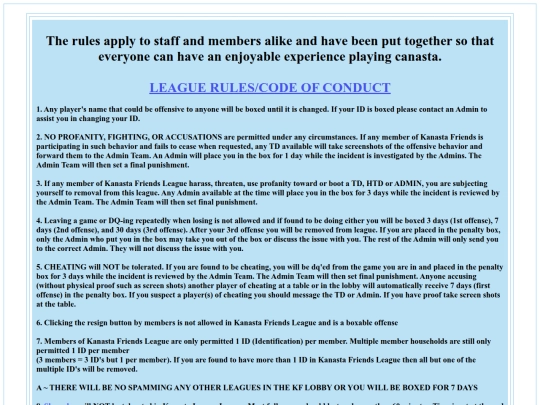 RULES/LeagueRules/leaguerules screenshot