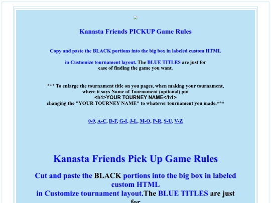 RULES/PickupGames/pickup screenshot
