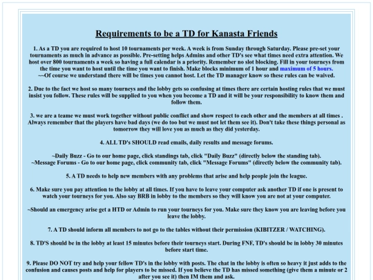 RULES/Rules/tdrequirements screenshot