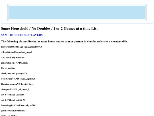 RULES/SameHousehold/sh screenshot