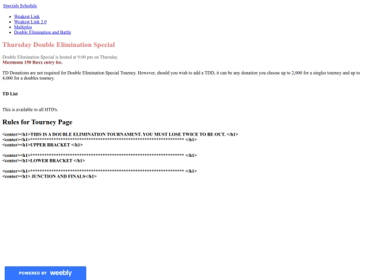 RULES/Weakestlink/xtra screenshot