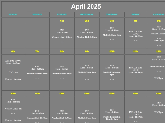 RegularSpecials/Months/2025/April screenshot