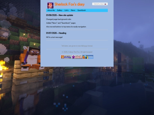 pages/news screenshot