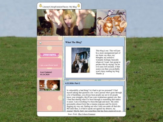 My Blog/blue rice screenshot