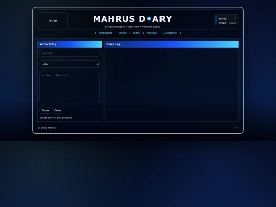 flappy solar/diary screenshot