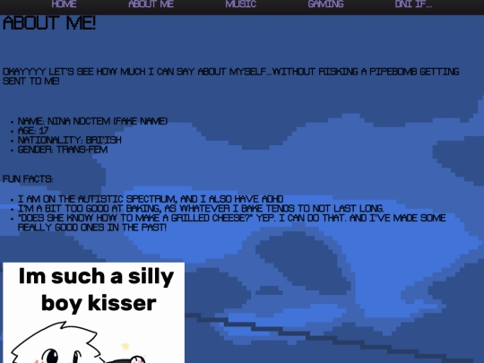 aboutme screenshot