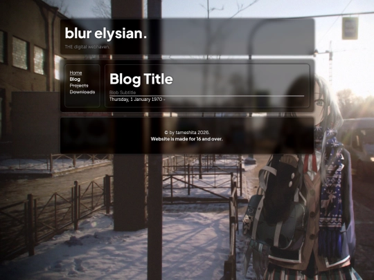 blogs screenshot