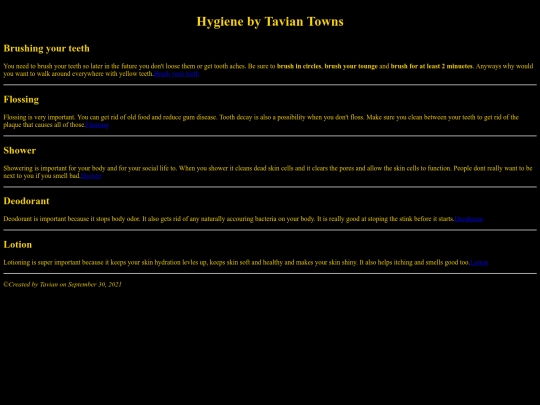 hygiene2 screenshot