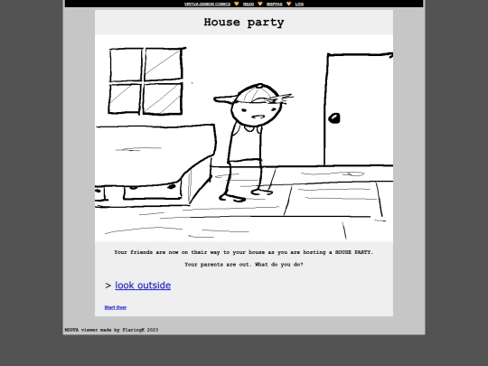 comics/mspfas/house party screenshot