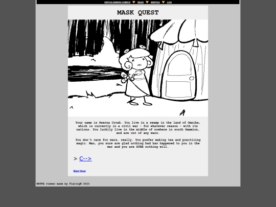 comics/mspfas/mask quest screenshot