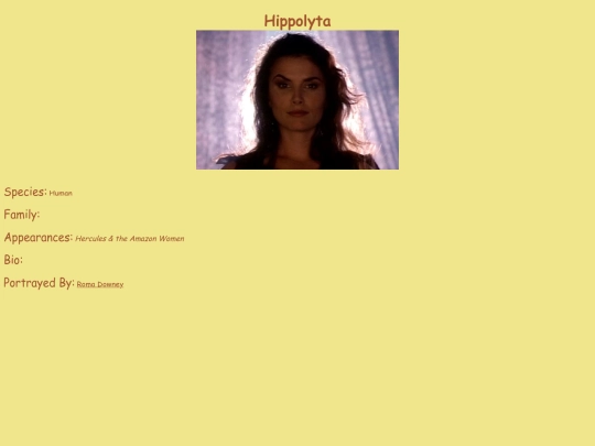 AmazonWomen/Hippolyta screenshot