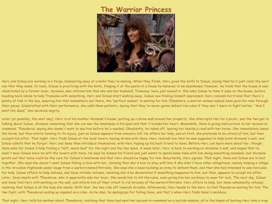 HTLJ/S1/warriorprincess screenshot