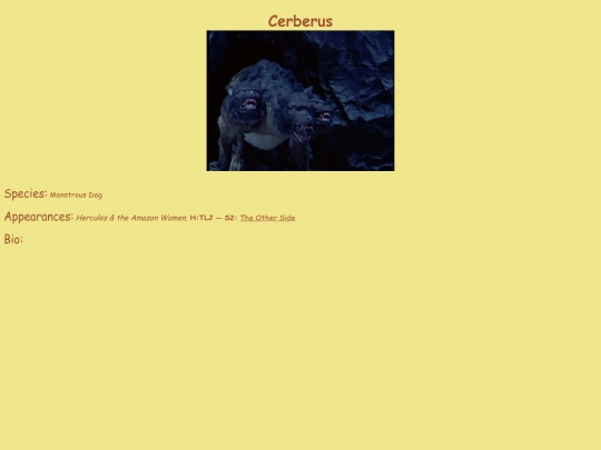IntheUnderworld/Cerberus screenshot