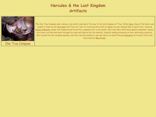 LostKingdom/artifacts screenshot