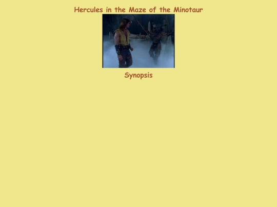 MazeoftheMinotaur/synopsis screenshot