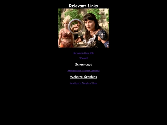 links screenshot