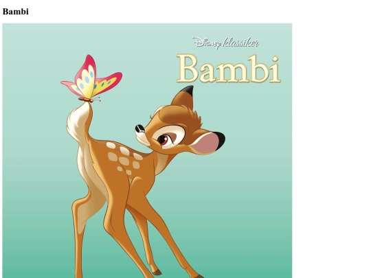 cuentos/bambi screenshot