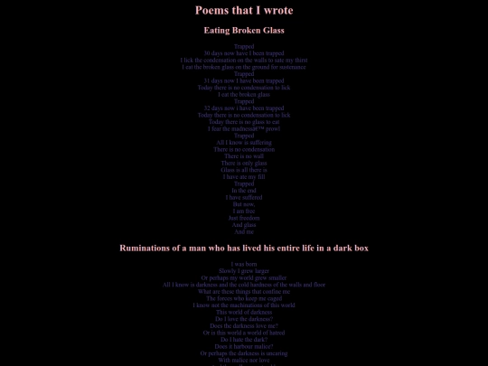 poems screenshot