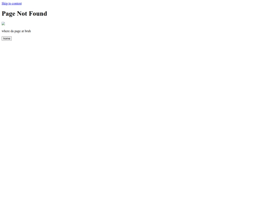 not_found screenshot