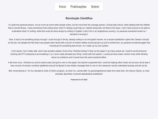 blog/revolucaocientifica screenshot
