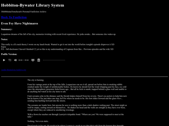 EvenFeyHaveNightmares screenshot