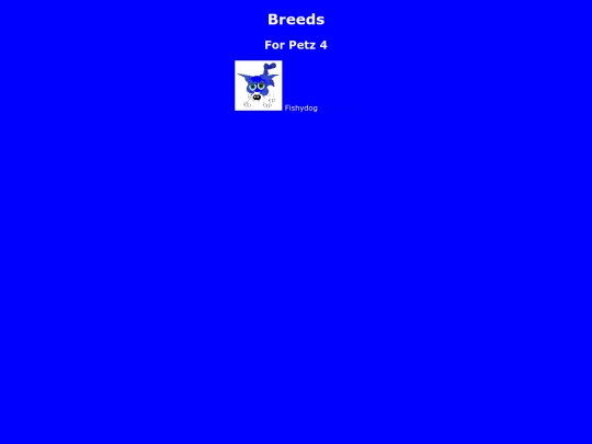 breeds screenshot