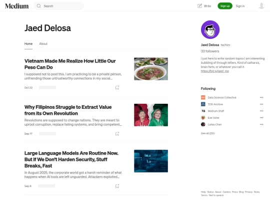 blog screenshot