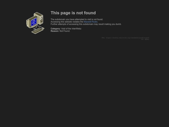 Blocked screenshot