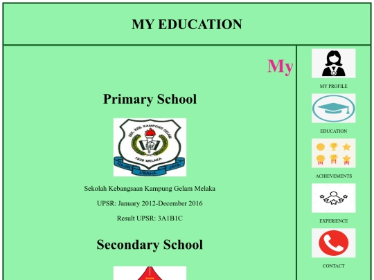 education screenshot