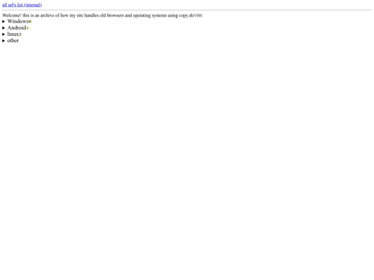 archive screenshot
