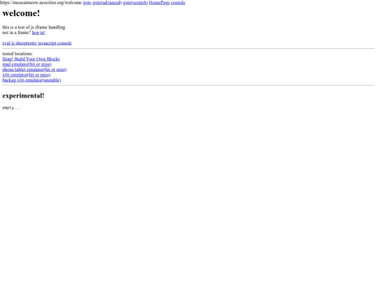 dynamiciframetest screenshot