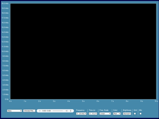 spectrograph screenshot