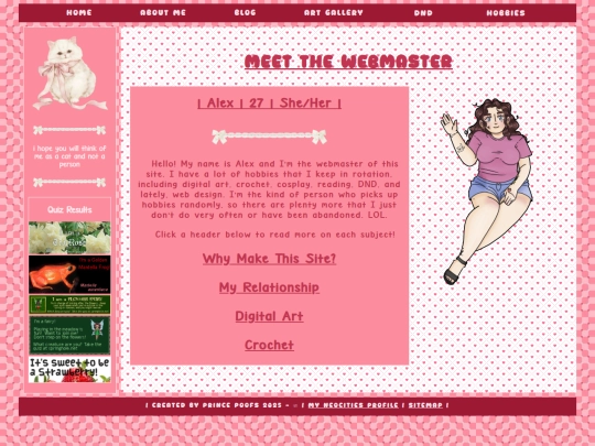 aboutme screenshot
