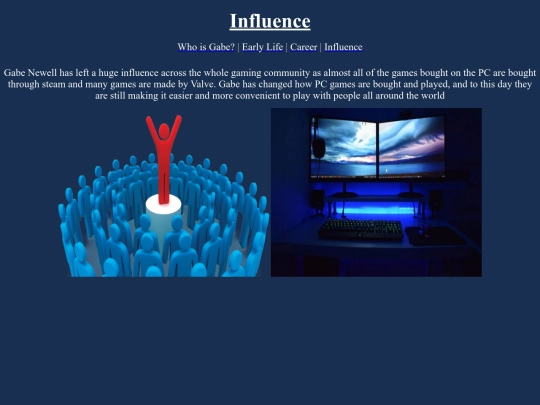 influence screenshot
