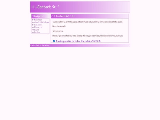 contact screenshot
