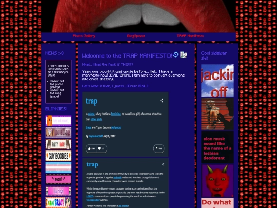TRAPManifesto screenshot