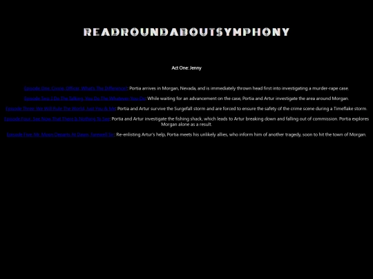 act_one screenshot