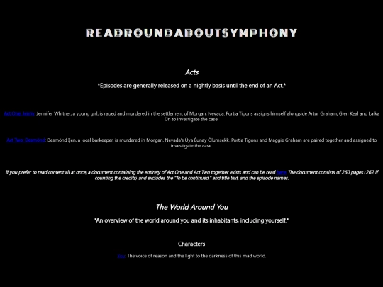 read-roundabout-symphony screenshot