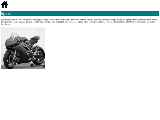 Sport screenshot