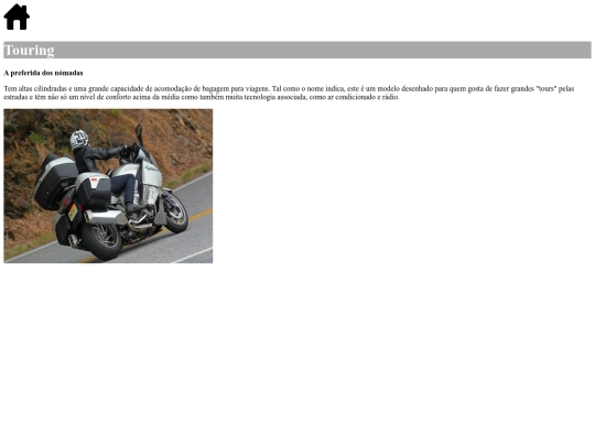 Touring screenshot