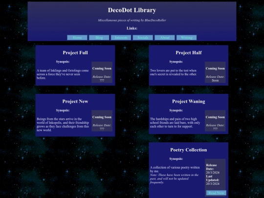 carbon/inkblot/library screenshot