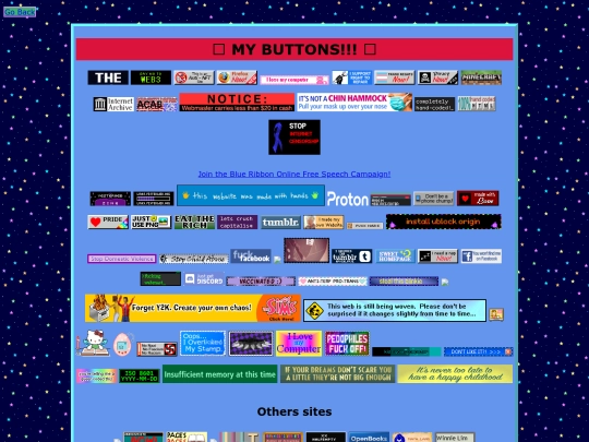 stayawaybuttons screenshot
