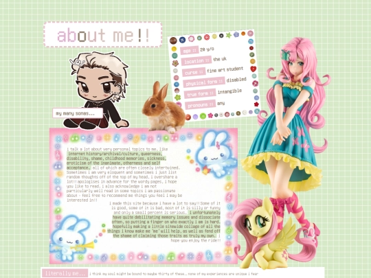aboutme screenshot