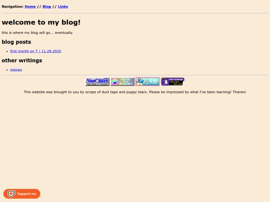 blog screenshot