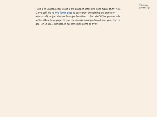 Homepage screenshot