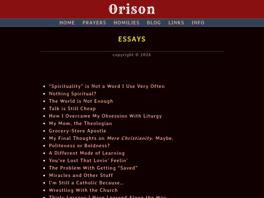 essays screenshot