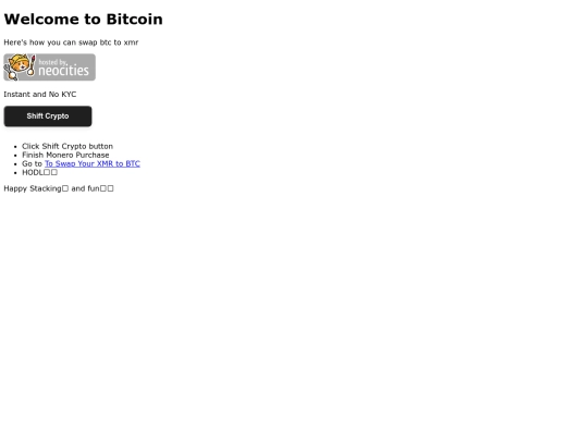 btcxmr screenshot