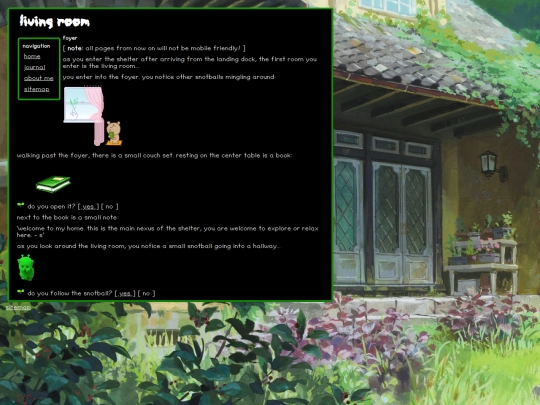 subpages/snotlivingroom screenshot