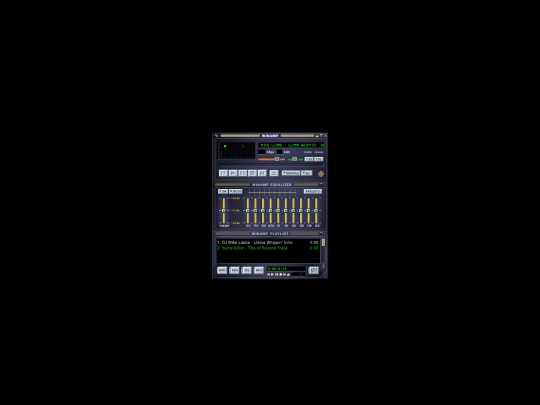 webamp screenshot